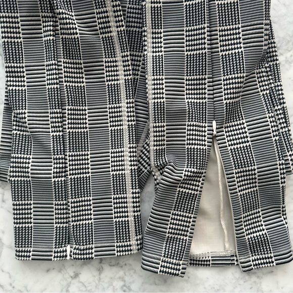 L*SPACE Knox Leggings Black and White Plaid - Picture 8 of 9